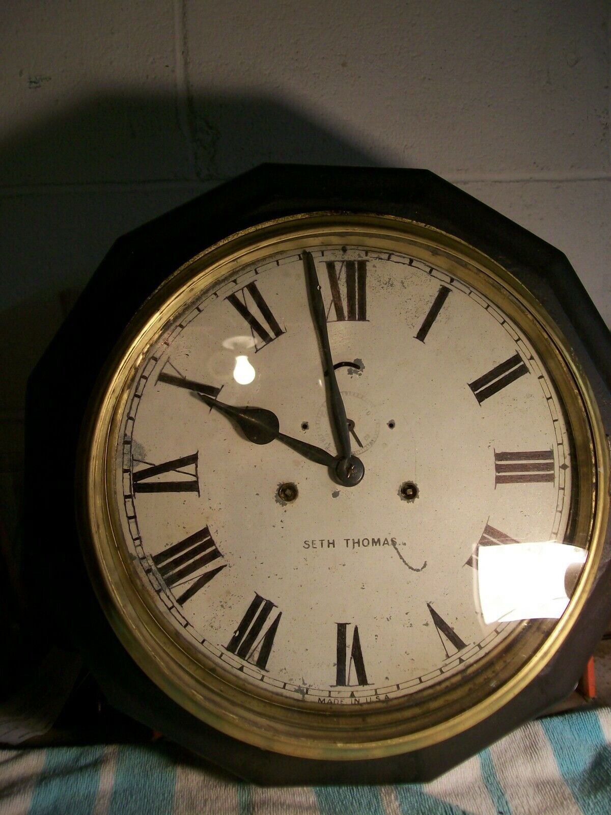 Antique Seth Thomas Wall Clock from 1800's
