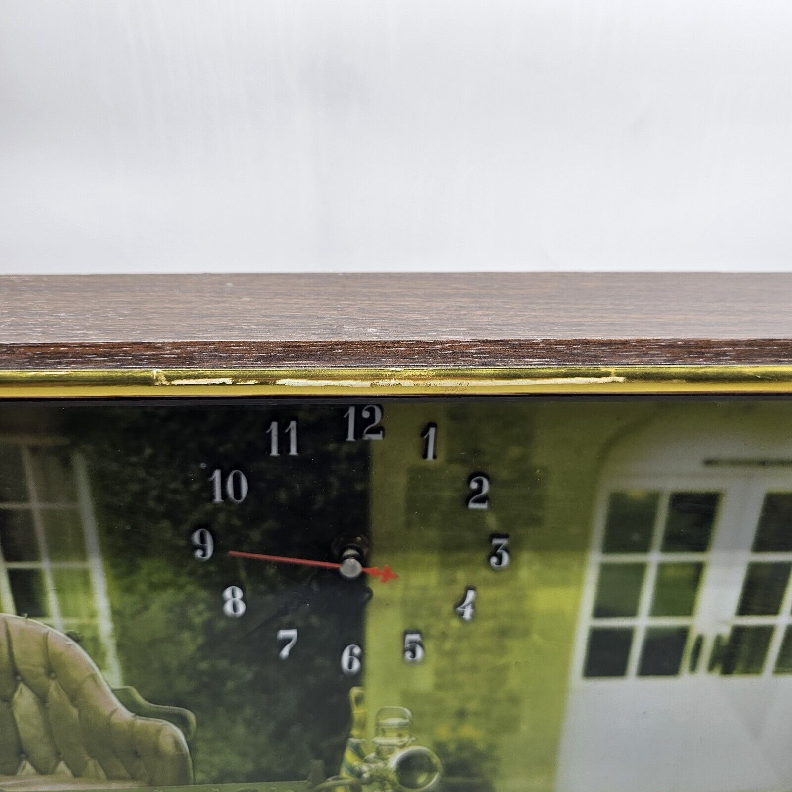 Vintage 1900s Rico Car AM1530 Wall Clock 1981