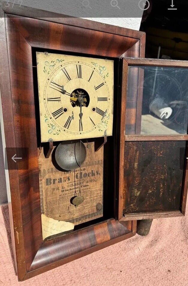 Vintage Gilbert OG Clock