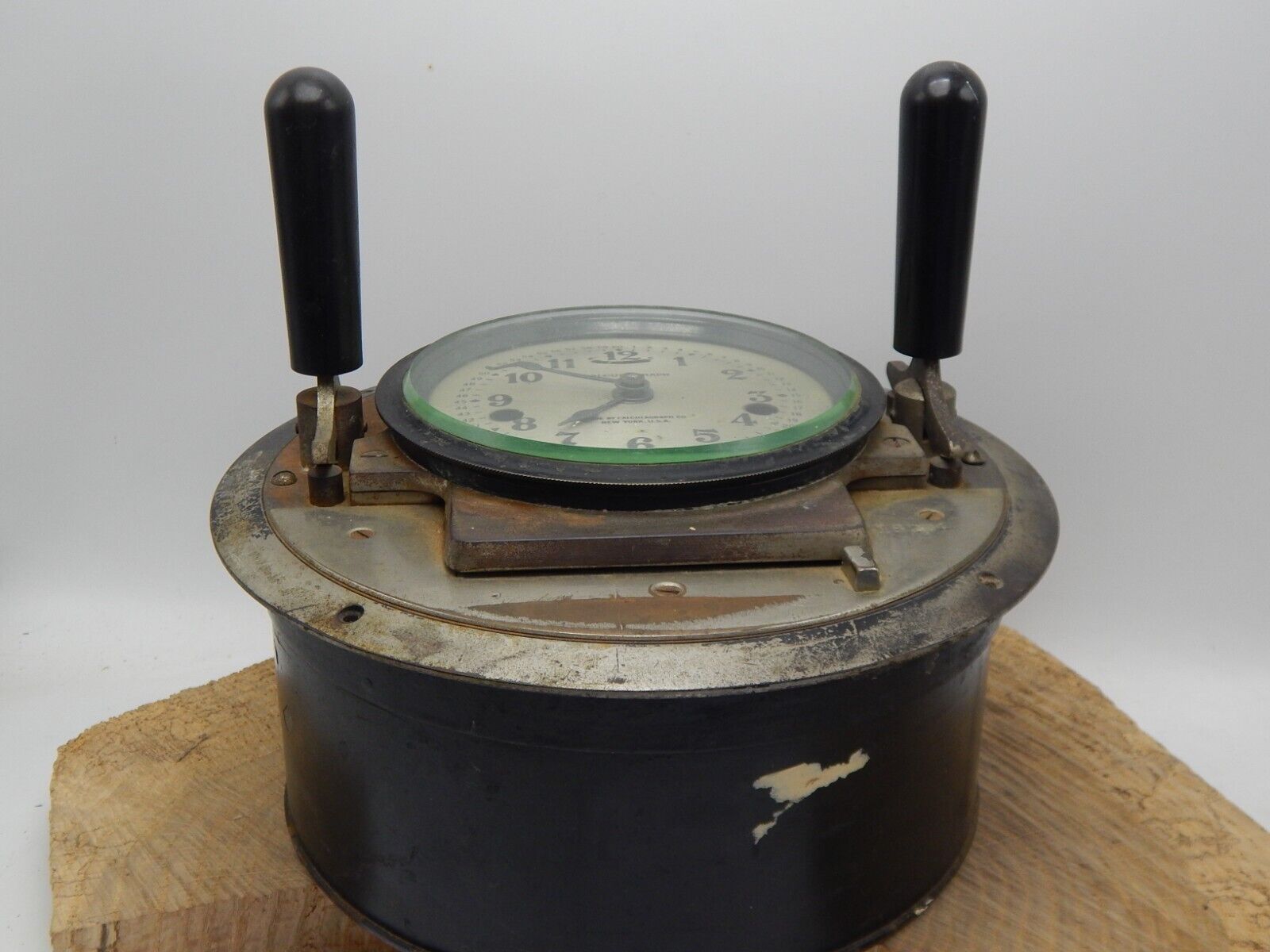 Antique New York Calculagraph Time Counter Clock
