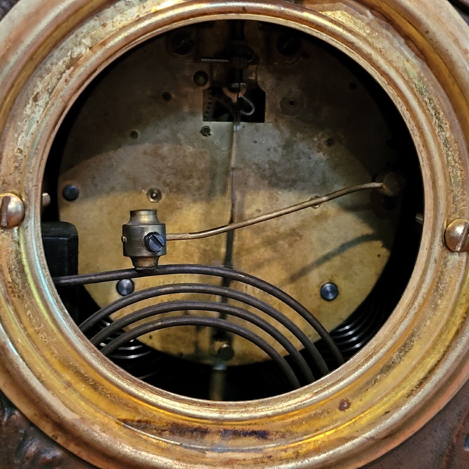 1900s ANSONIA RACINE Clock - Antique Original