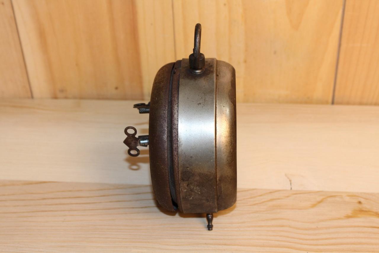 Gilbert 8 Day Peg Leg Alarm Clock, Late 1800's