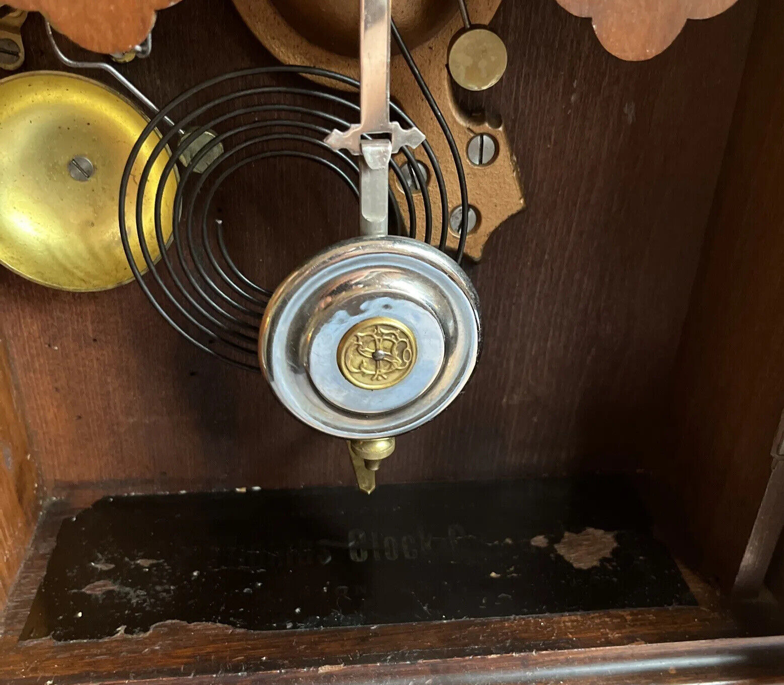 Vintage Seth Thomas "Boston" Mantel Shelf Clock