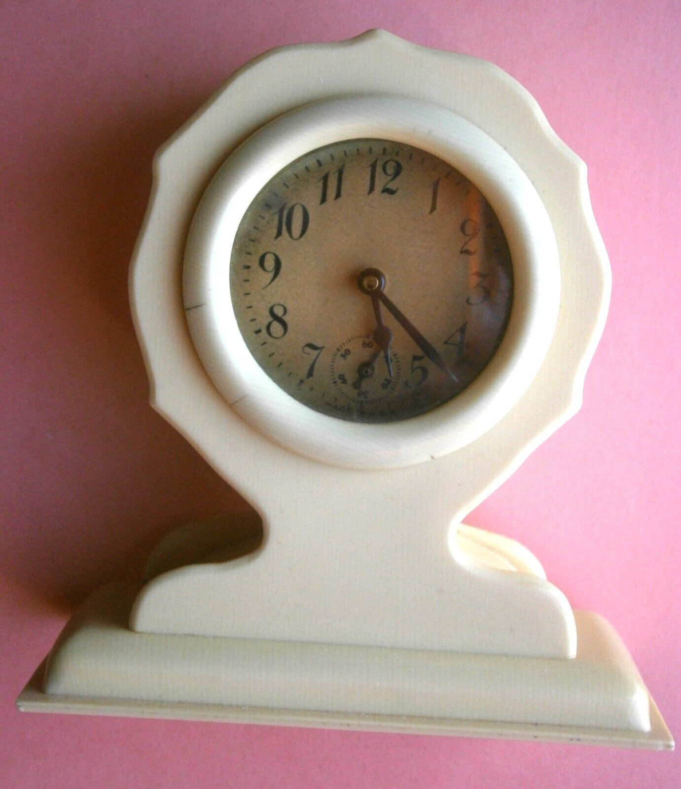 Early 1900's Celluloid Mantle Clock