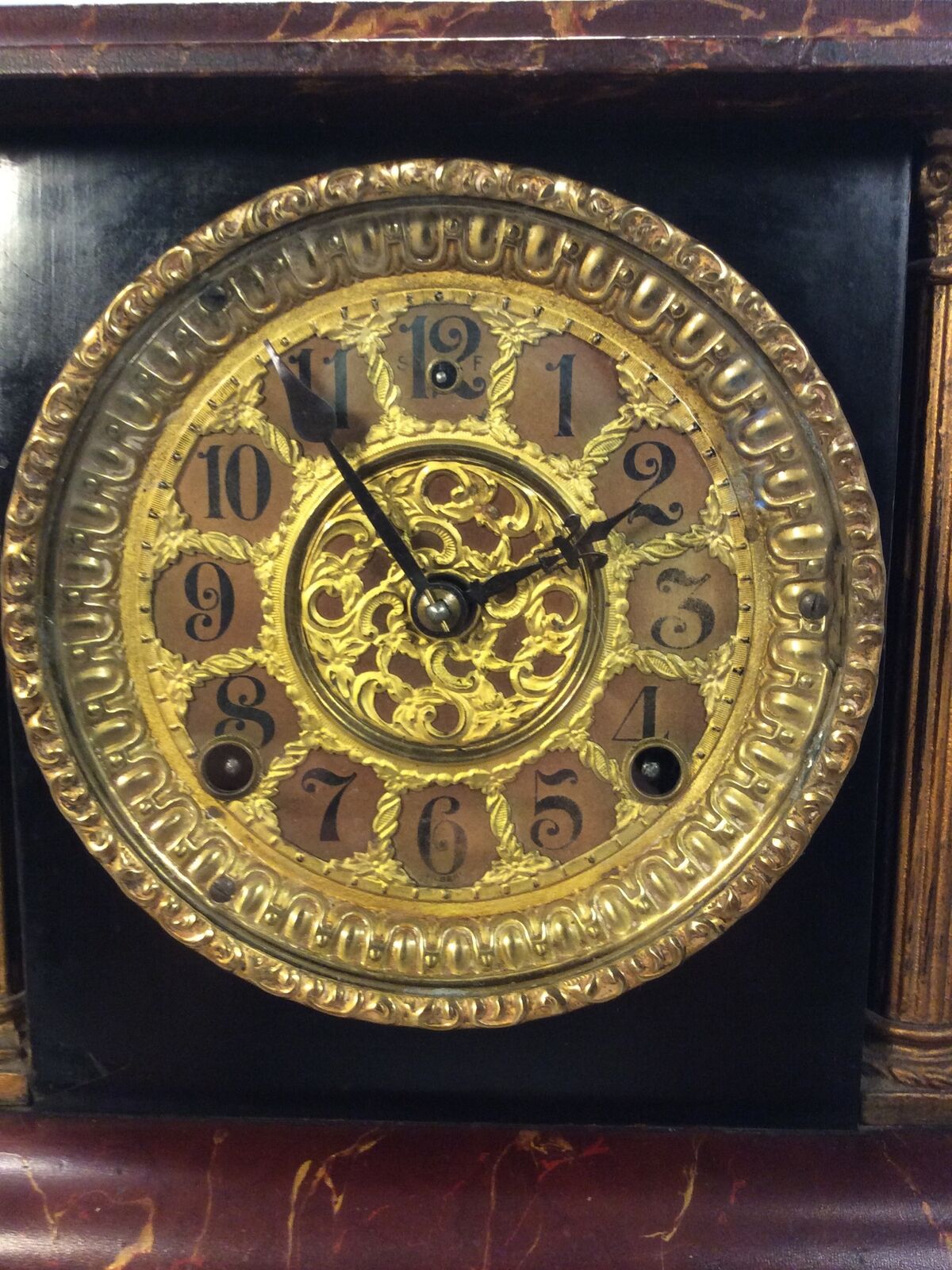 Vintage Gilbert Mantel Clock