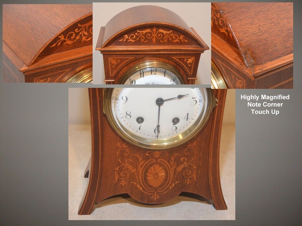Rare 1910 Seth Thomas Touraine Cabinet Clock Mahogany