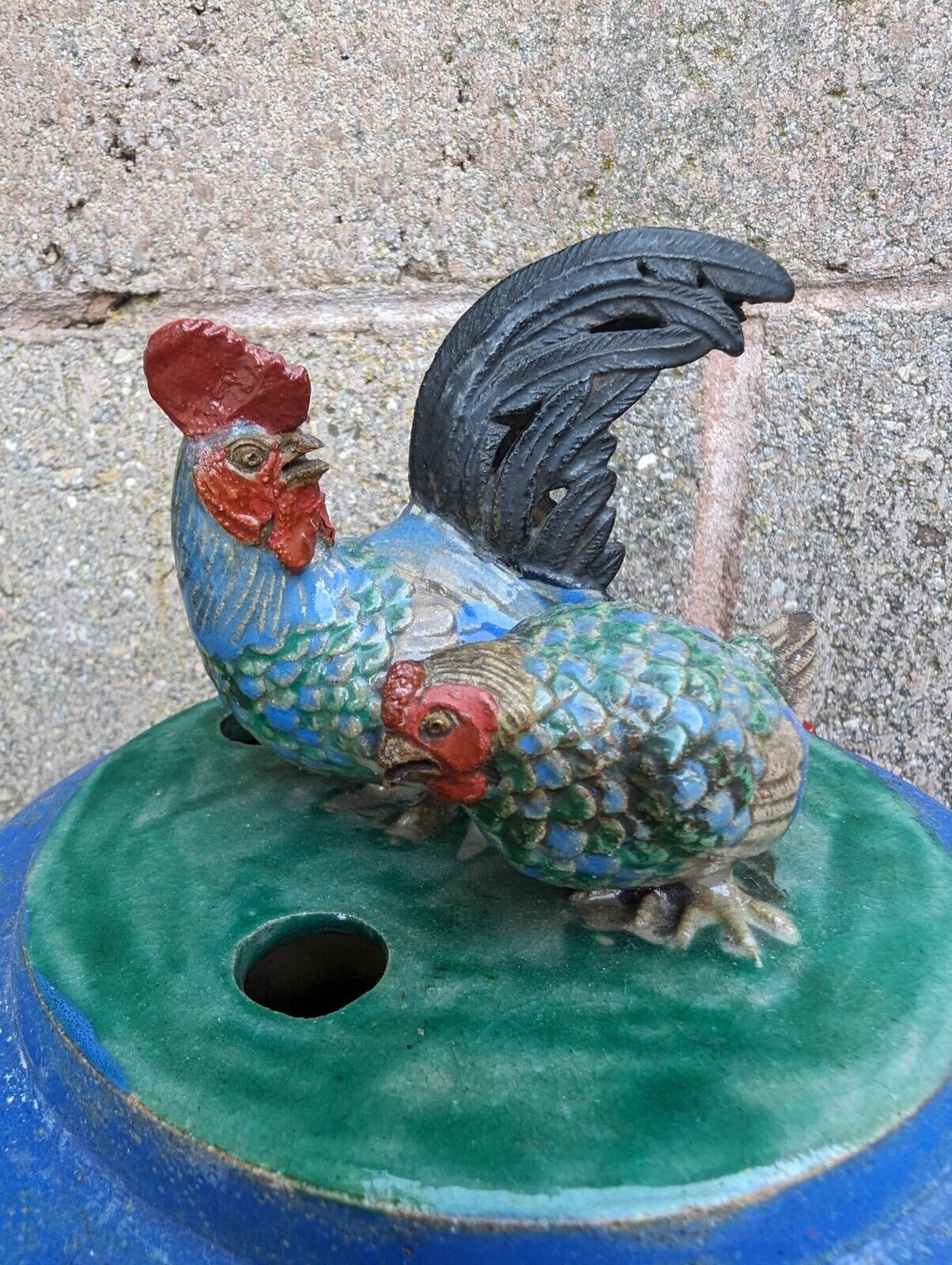 1700s Kyoto Ceramic Incense Burner from Japan