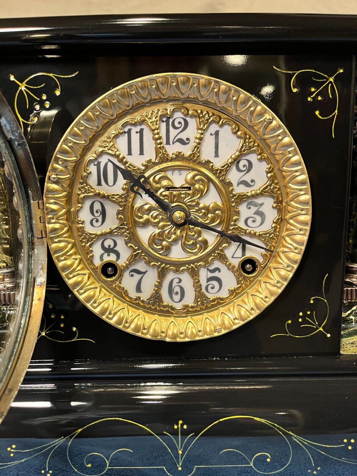 Elegant 1901 Ingraham Mantel Clock - Fully Restored