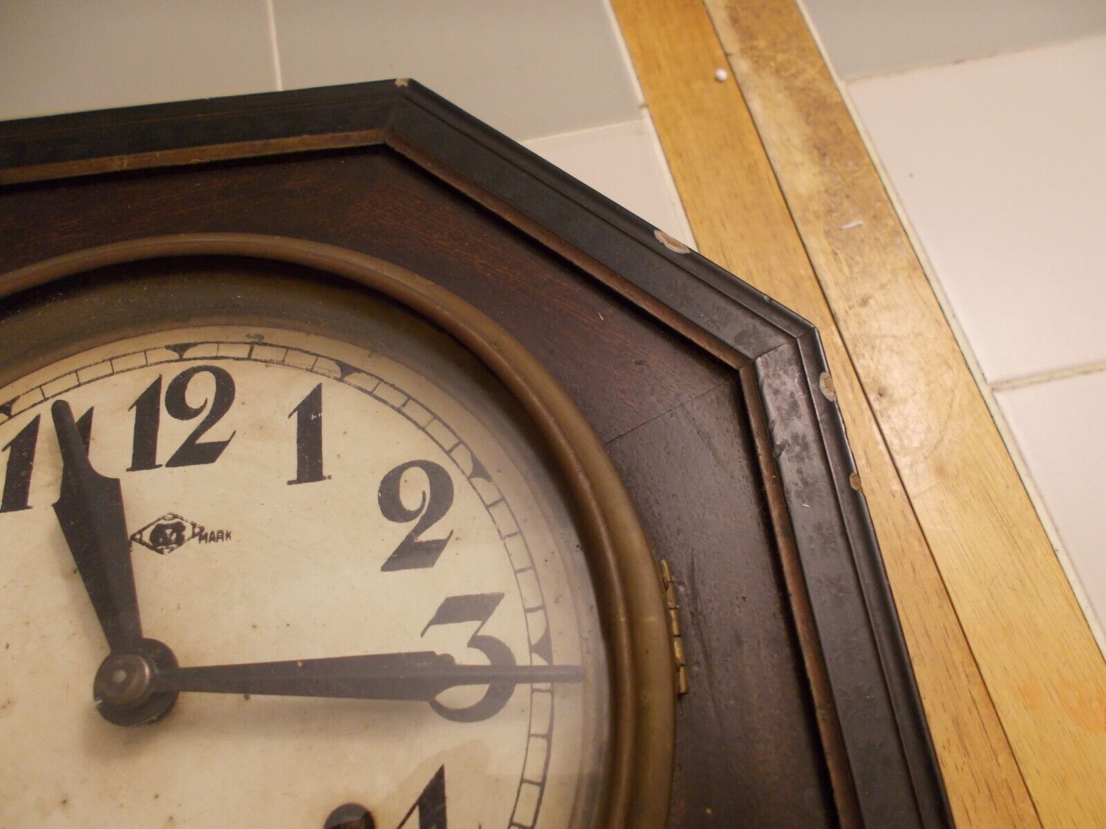 1900's Vintage HIBI Clock Co Keijyo Japan Wall Clock