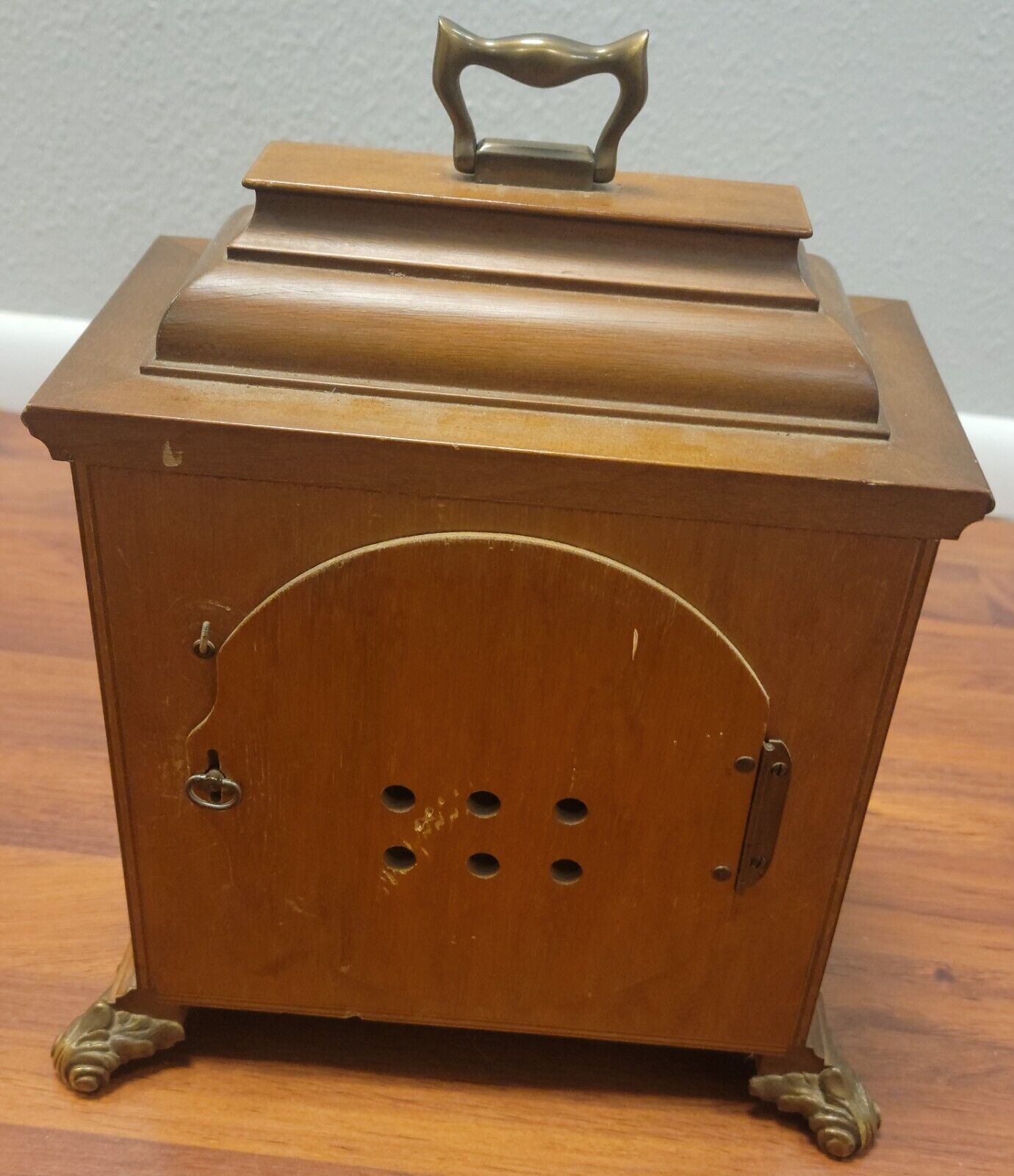 1900's Junghans Mantle Clock - AntiqueBuilderFactory