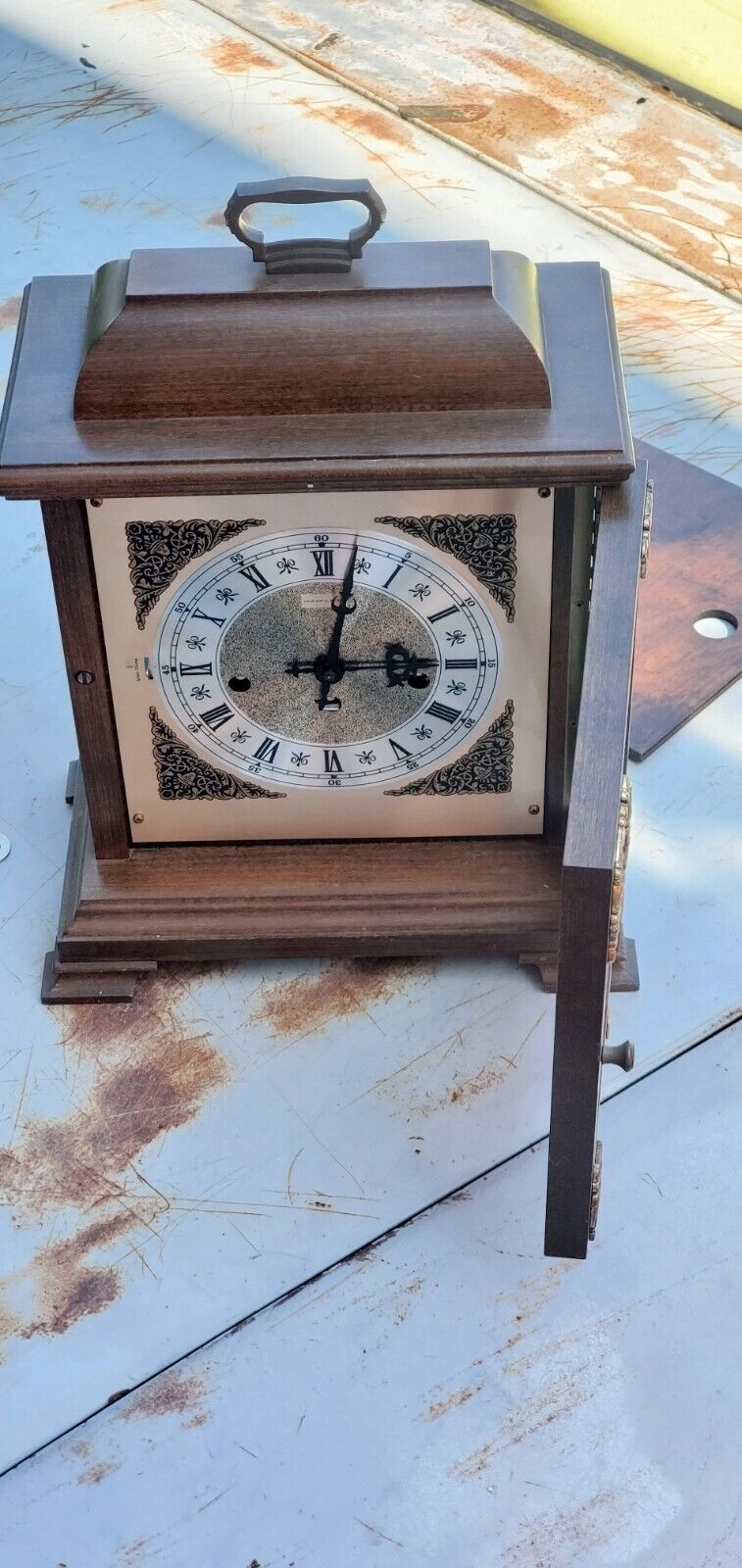 Vintage Bell Atlantic Phone Company Mantle Clock
