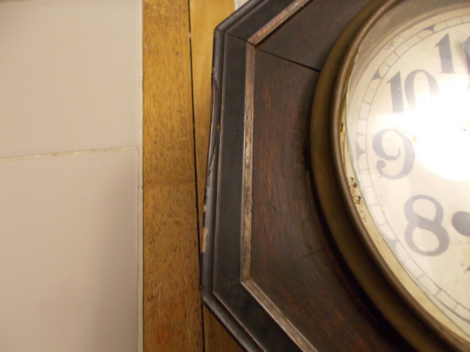 1900's Vintage HIBI Clock Co Keijyo Japan Wall Clock