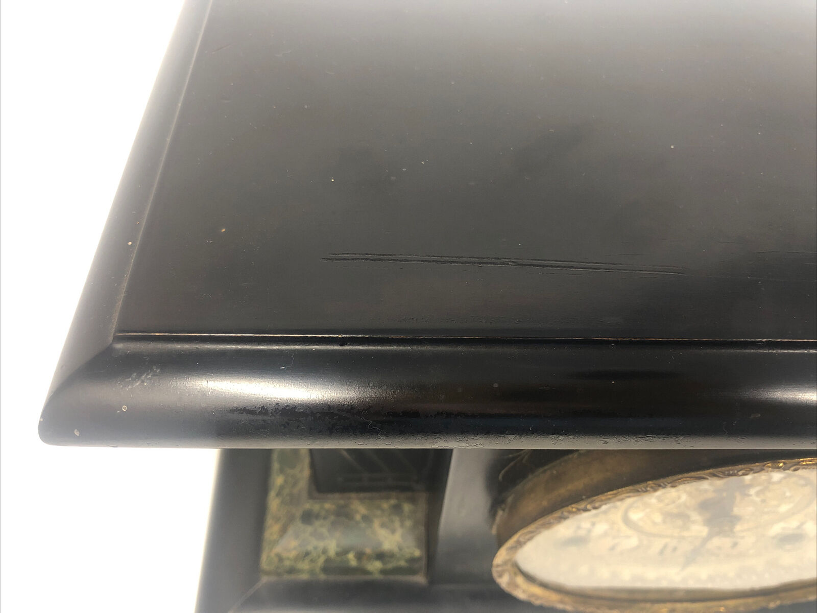 1900s Sessions Clock Co Mantle Clock with Cathedral Gong