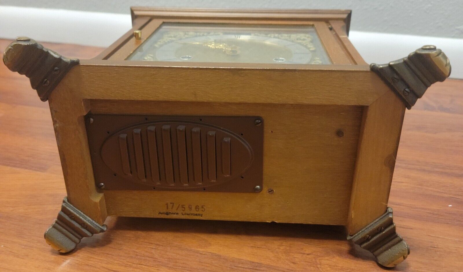 1900's Junghans Mantle Clock - AntiqueBuilderFactory