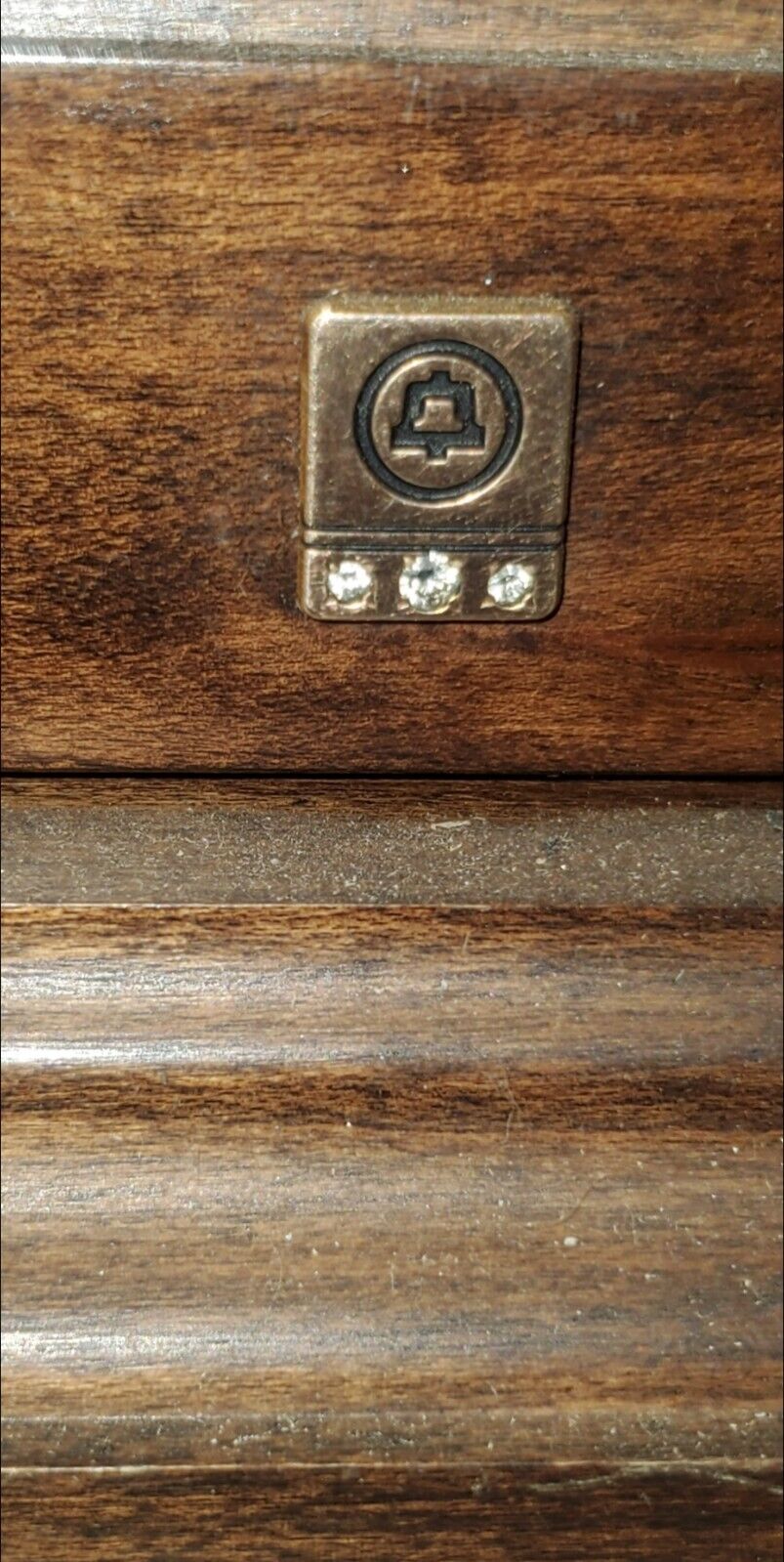 Vintage Bell Atlantic Phone Company Mantle Clock