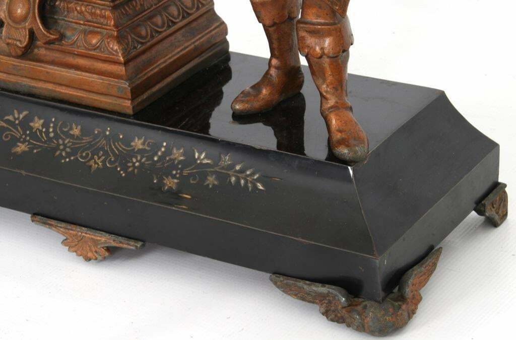 Kroeber "Montana" Mantel Clock, 19th Century Antique