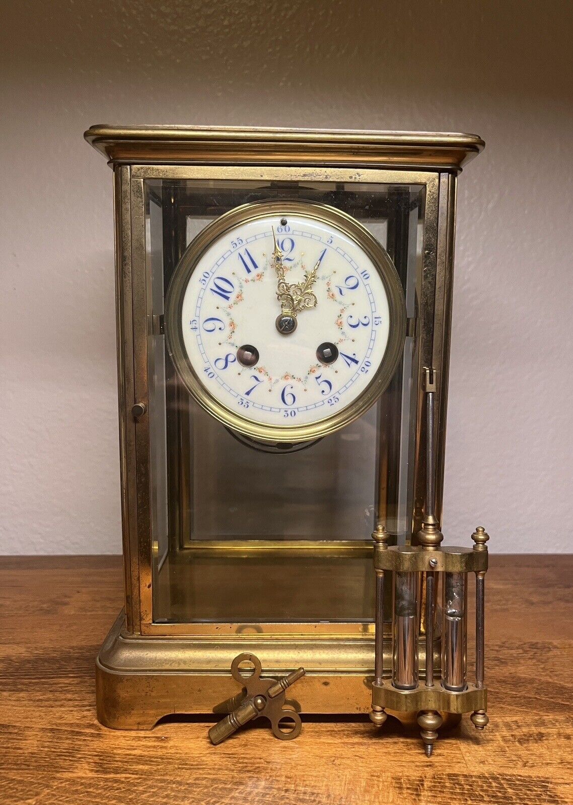 French Antique Clock from Late 1800s