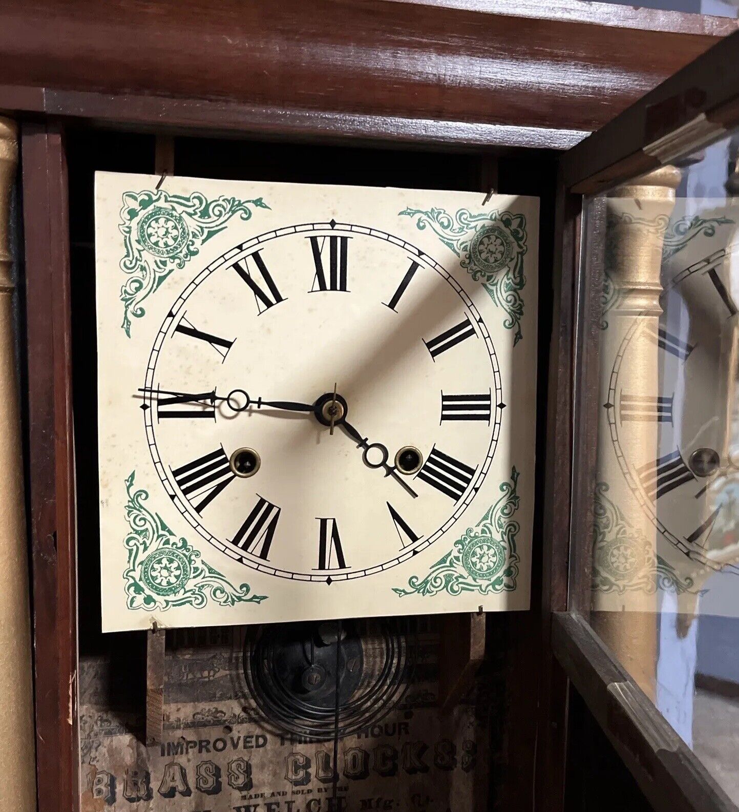 Vintage Welch OG Mantel Clock