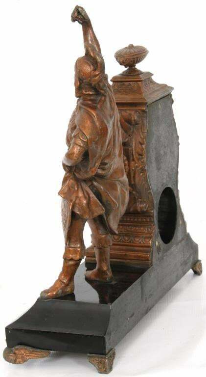 Kroeber "Montana" Mantel Clock, 19th Century Antique