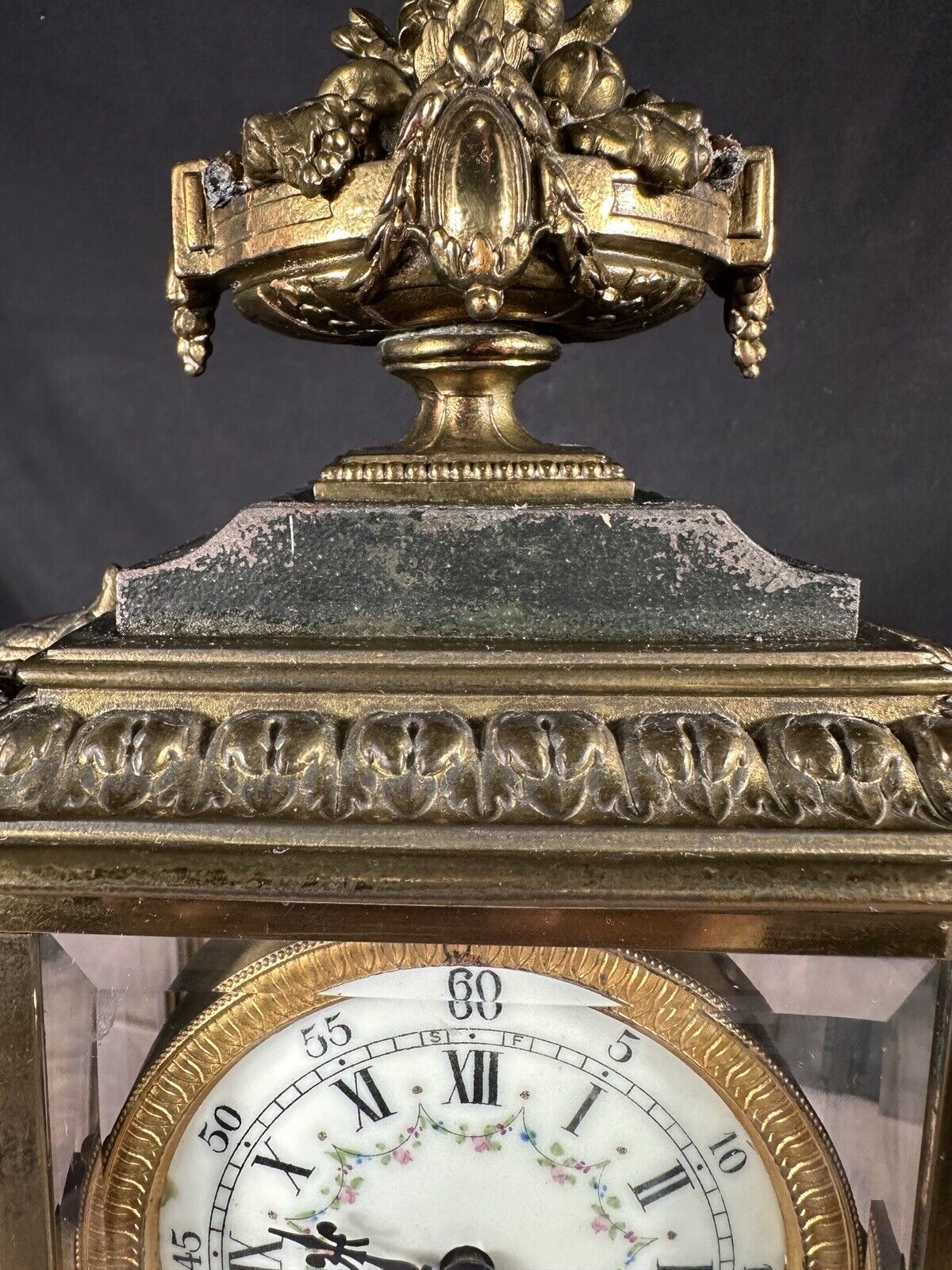 1900's Seth Thomas Brass Mantle Clock - Fully Restored
