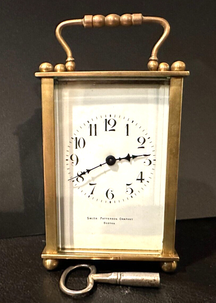Smith Patterson Boston Carriage Clock from the late 1800s