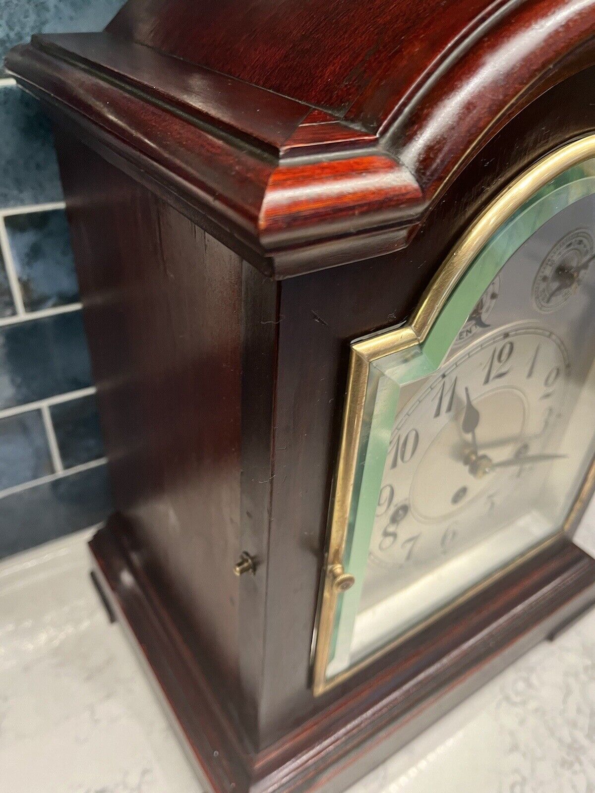 Restored Antique Junghans Westminster Bracket Clock - Fine
