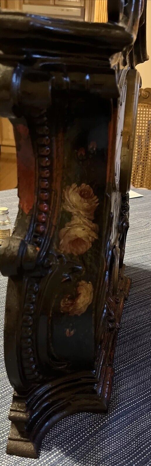 Vintage Iron Mantel Clock