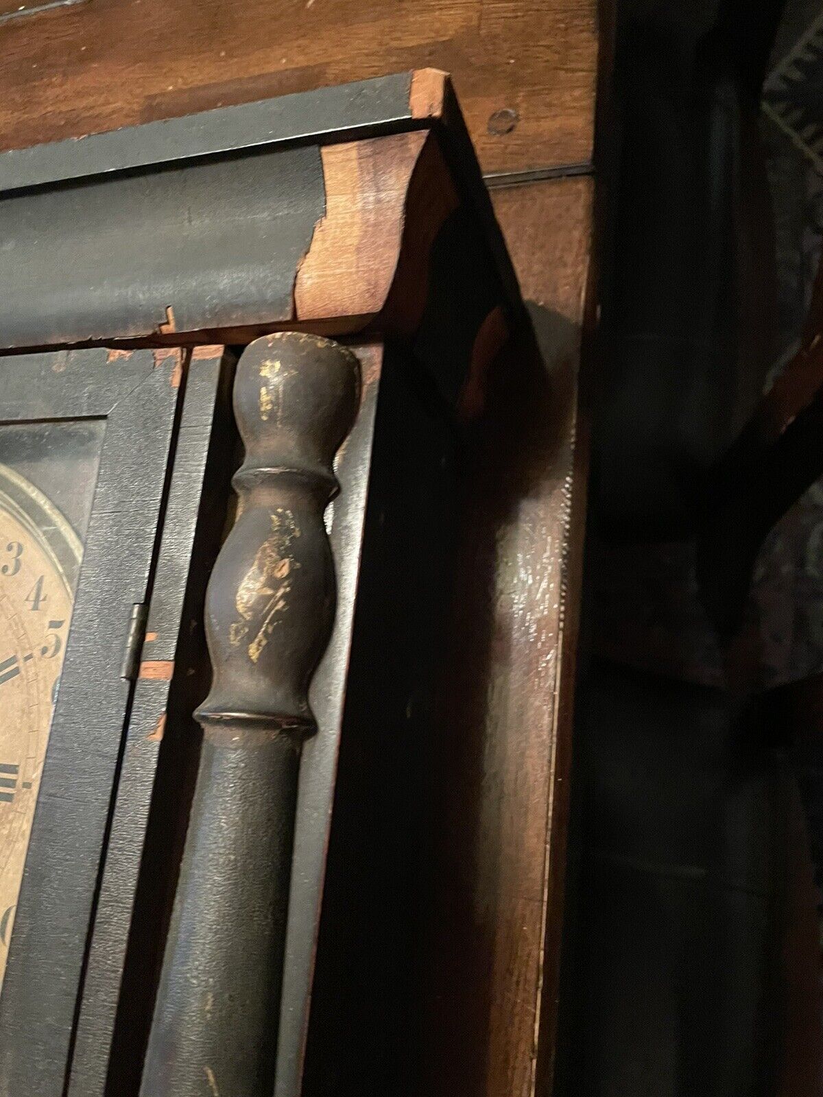 Late 1800s Antique Davis Clock Co. Columbus, Mississippi