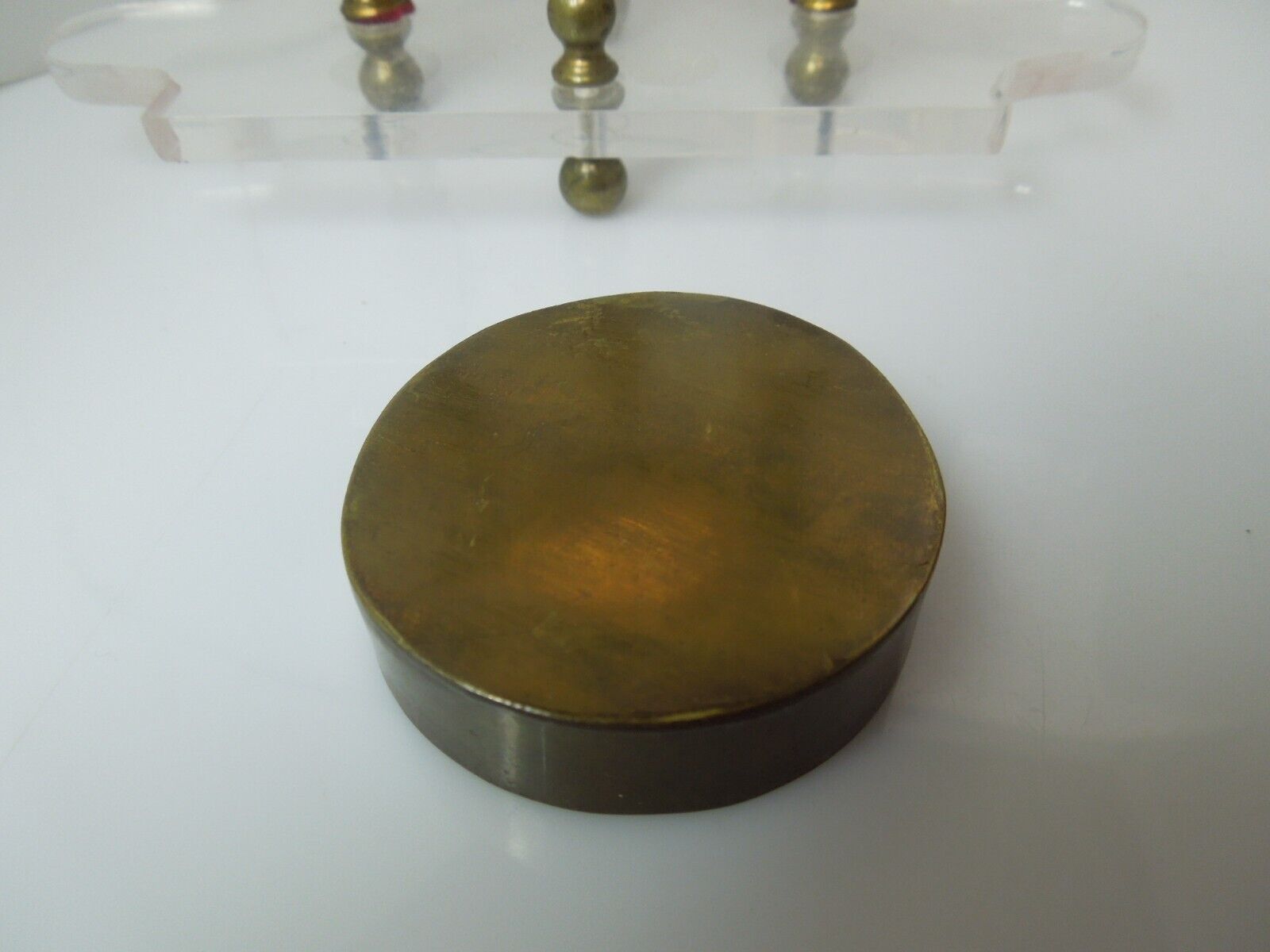 Brass Glass Clock from the 1700s