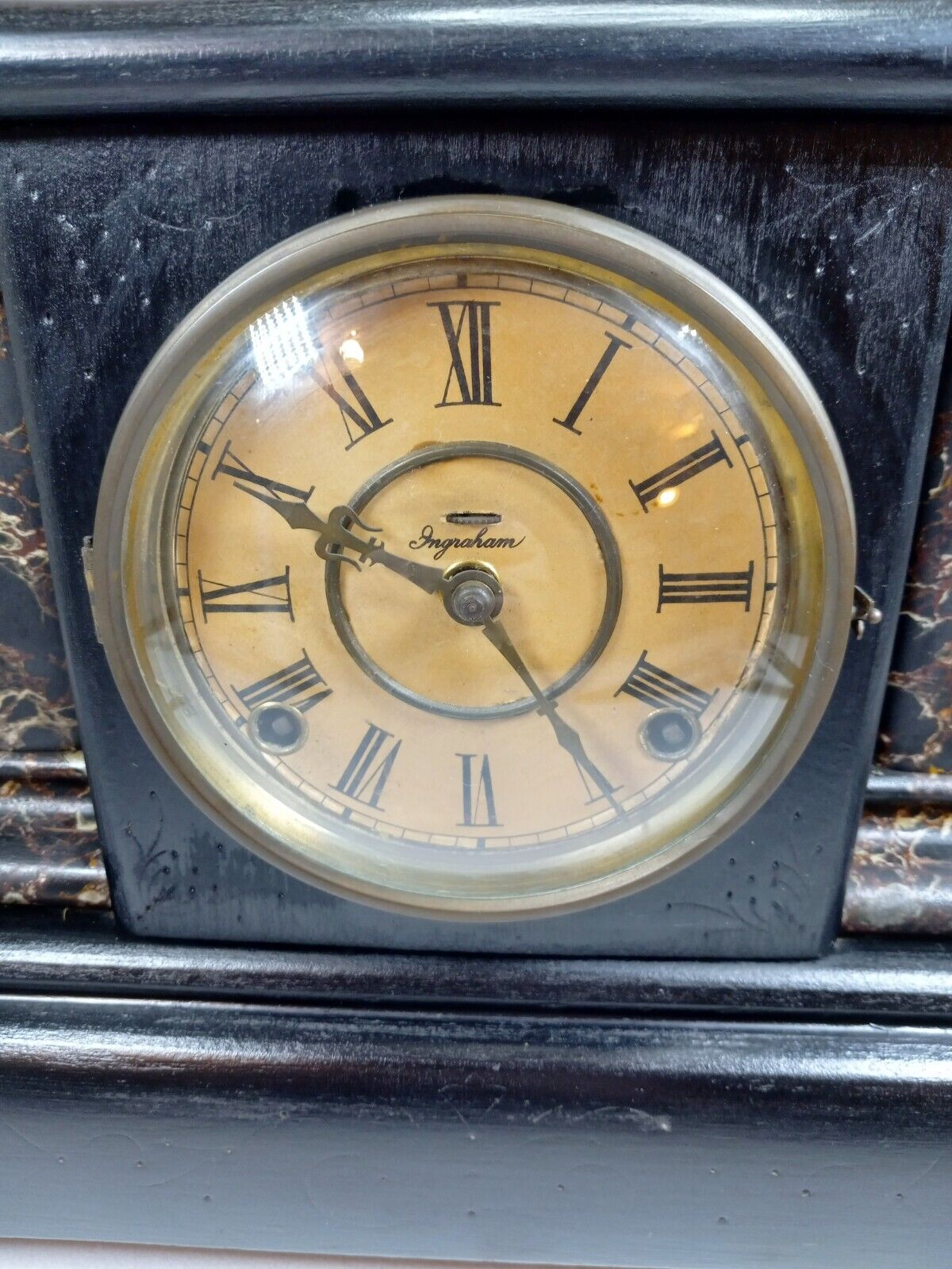 1900's E Ingraham Co Bristol Mantle Clock