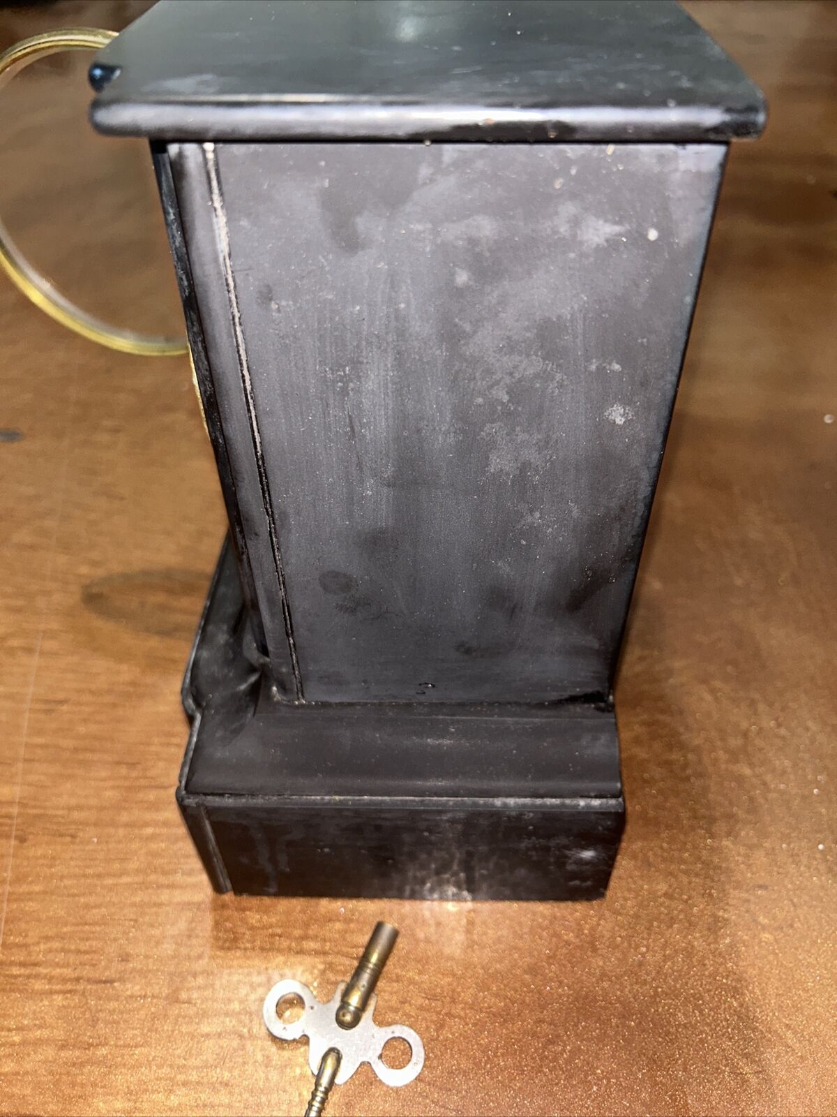 Antique Slate Mantle Clock from Old Steine, Brighton