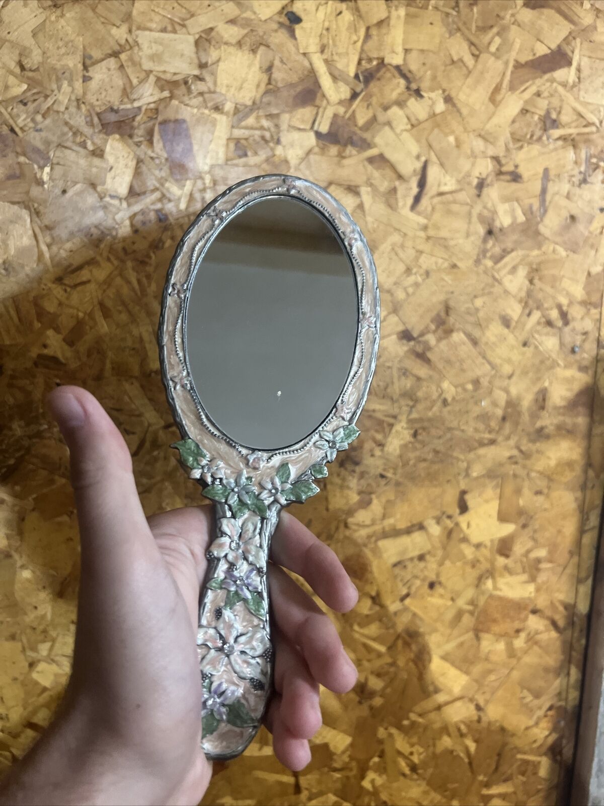Vintage 1900s Hand Mirror