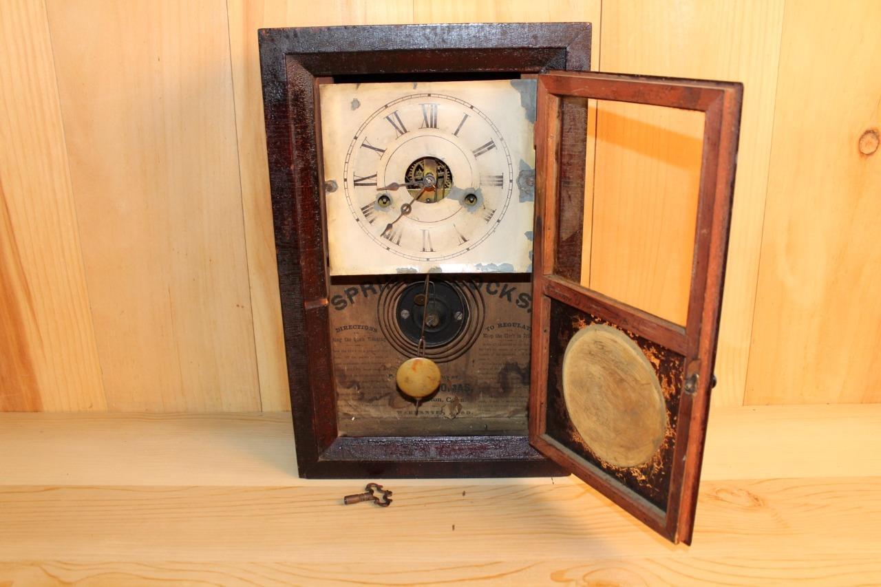 Antique Seth Thomas Mini Ogee Style Shelf Clock