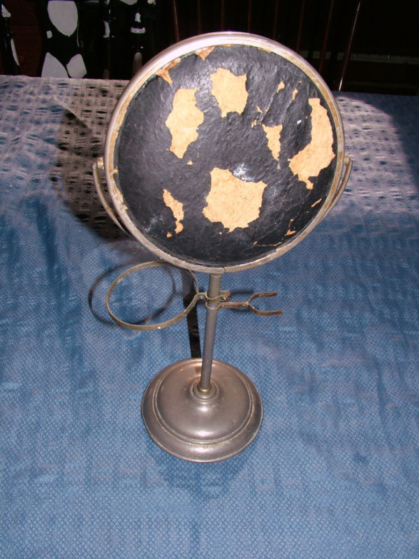 Antique Early 1900s Apollo Beveled Vanity Mirror