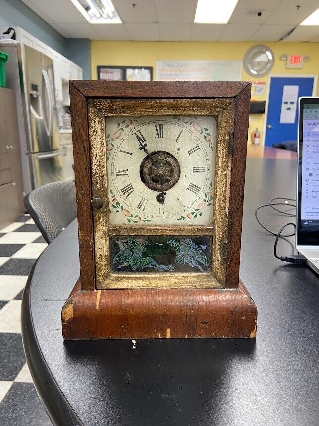 1800s Ansonia Clock & Brass Co Alarm Clock