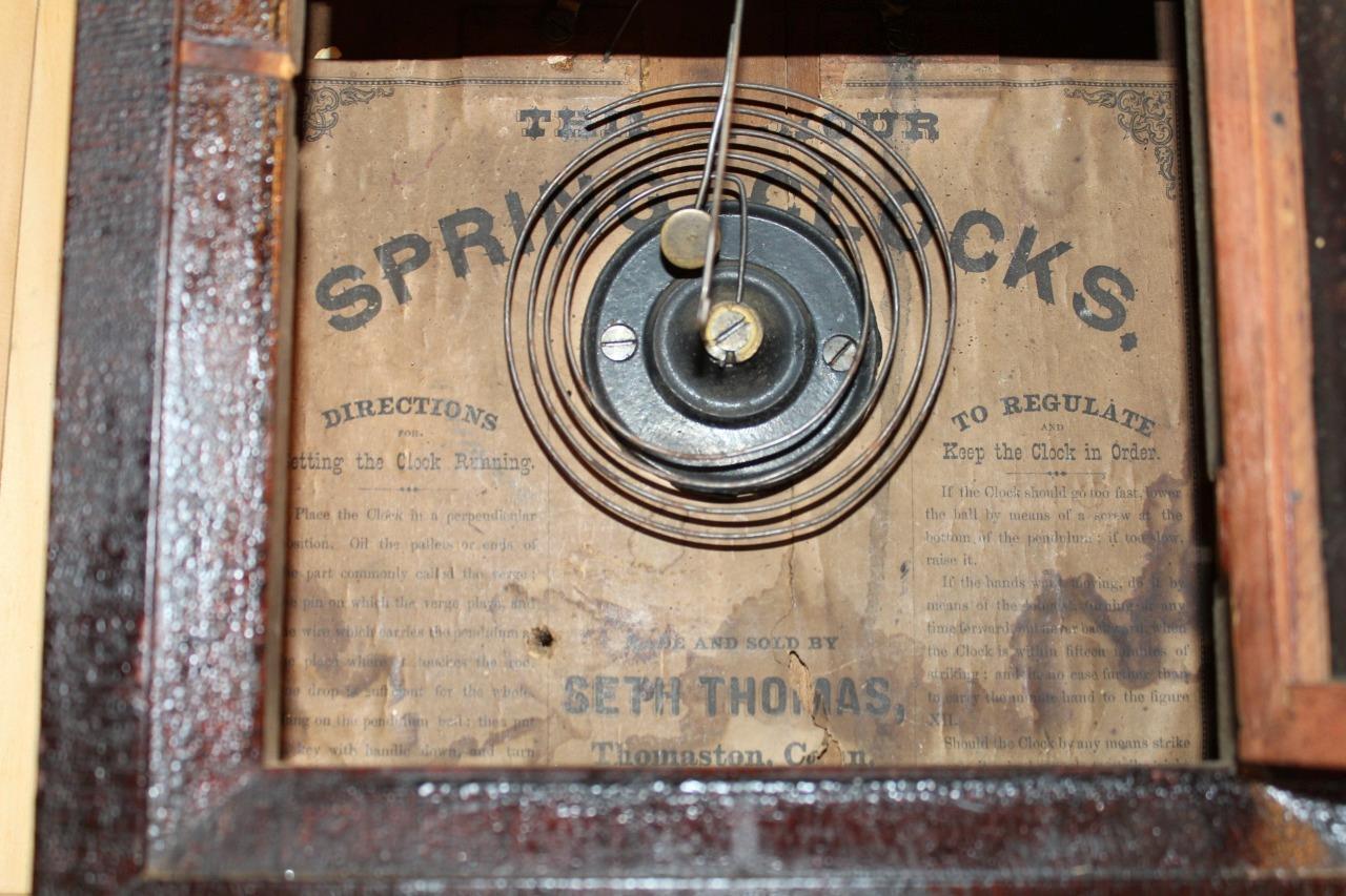 Antique Seth Thomas Mini Ogee Style Shelf Clock