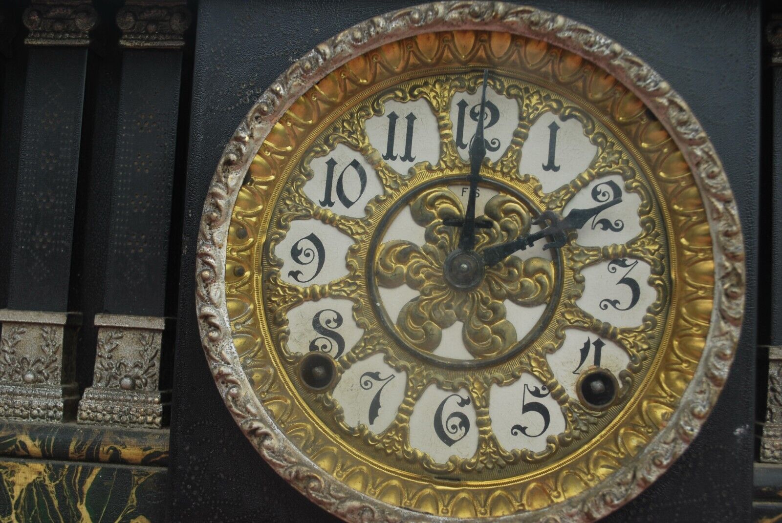 Late 1800's Ingraham Mantel Clock without Key