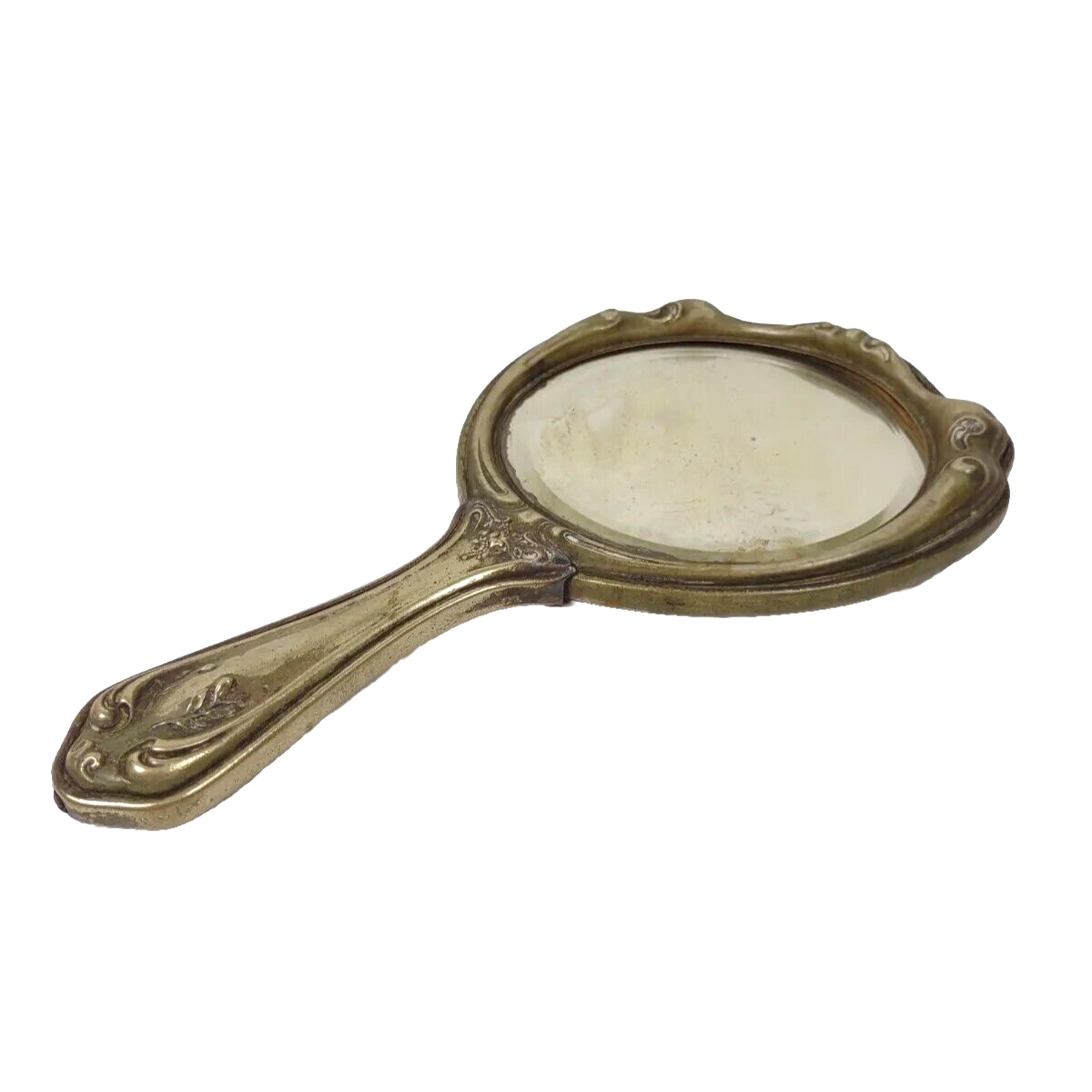 Gorham Silver Art Nouveau Vanity Mirror, 1900's