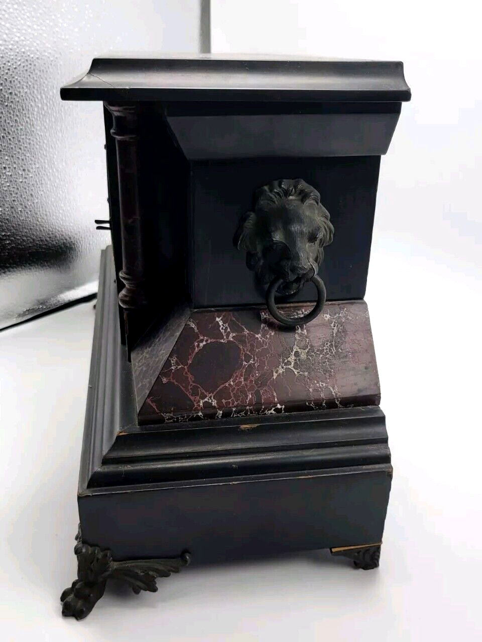 Ingraham 8 Day Gonging Mantle Clock circa 1800s