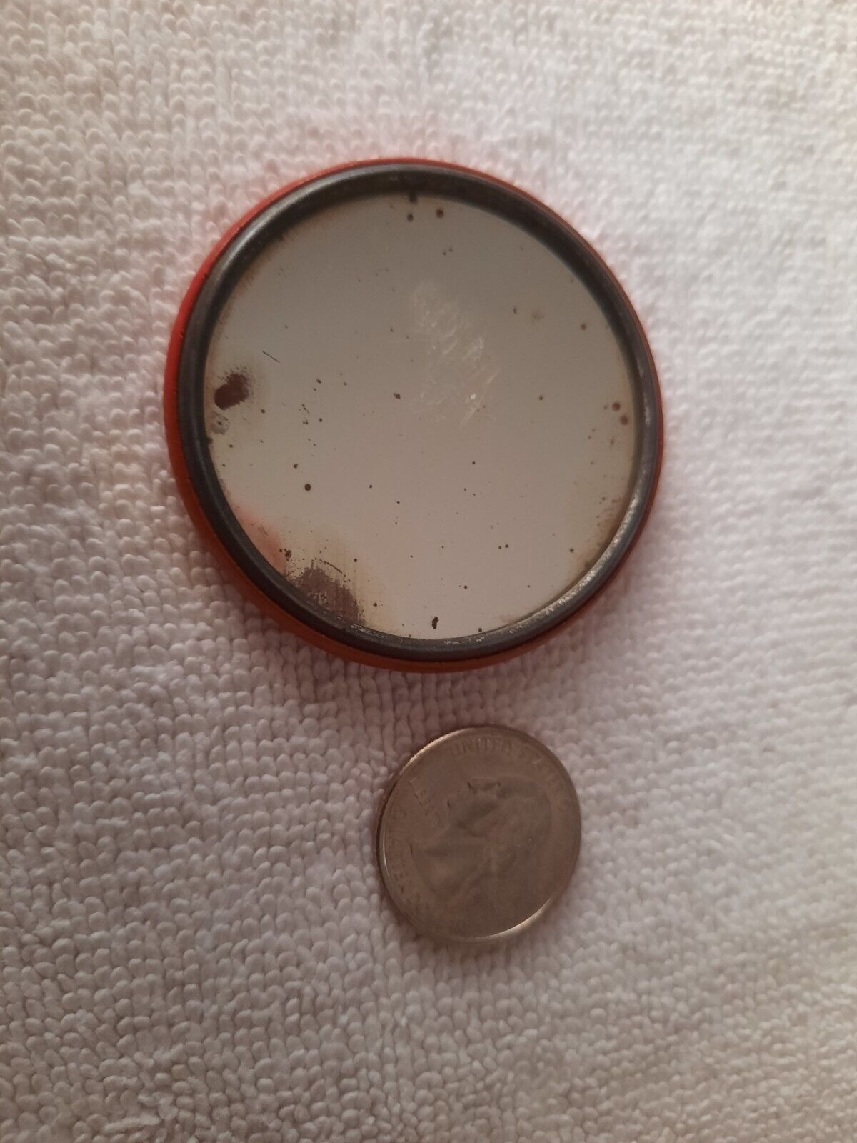 Vintage Celluloid Mirror by Hook & Eye Co. Pagoda