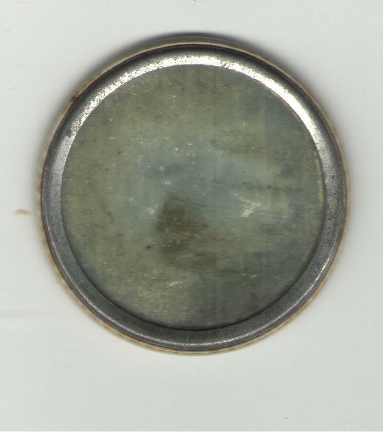 1900s Ulmer's Bacon and Eggs Pocket Mirror