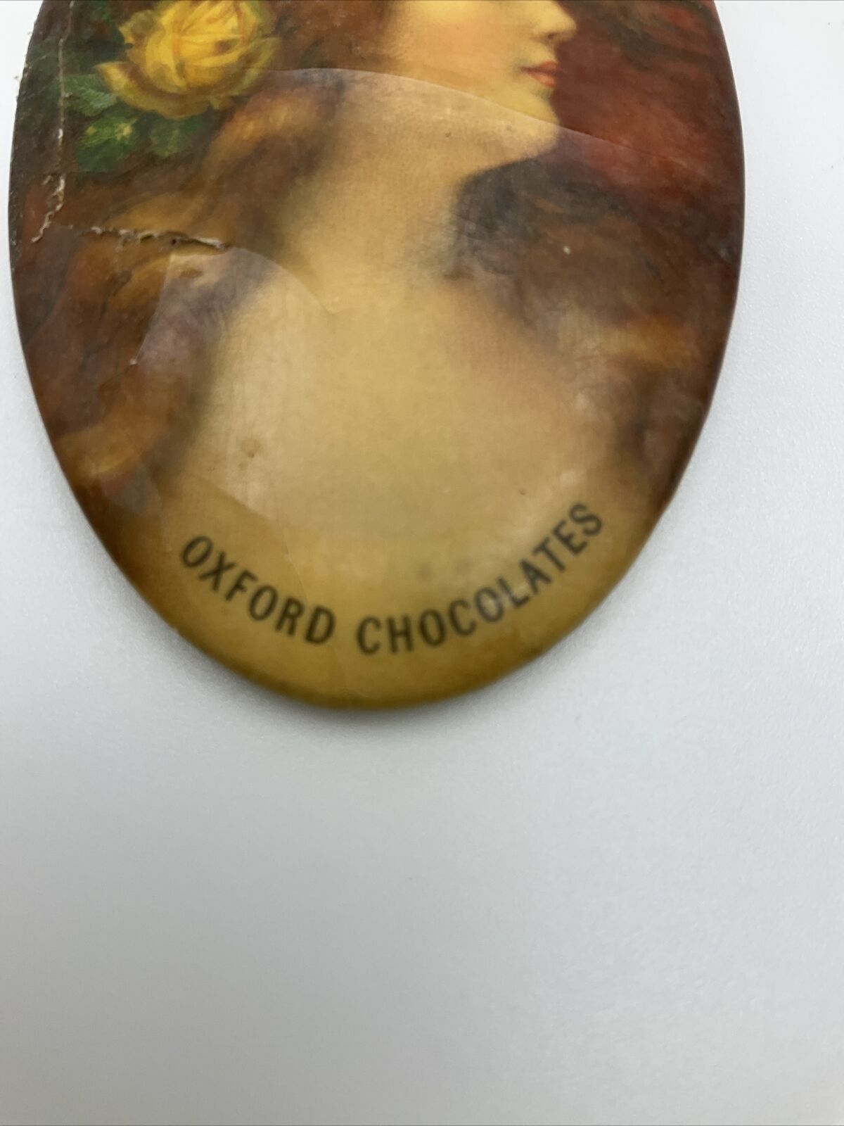 Vintage Oxford Chocolates Advertising Pocket Mirror