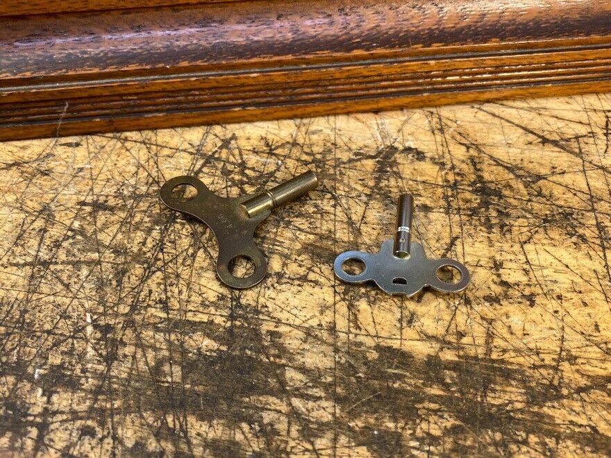 1800s Gilbert Clock Company Kitchen Clock with Time Strike, Alarm