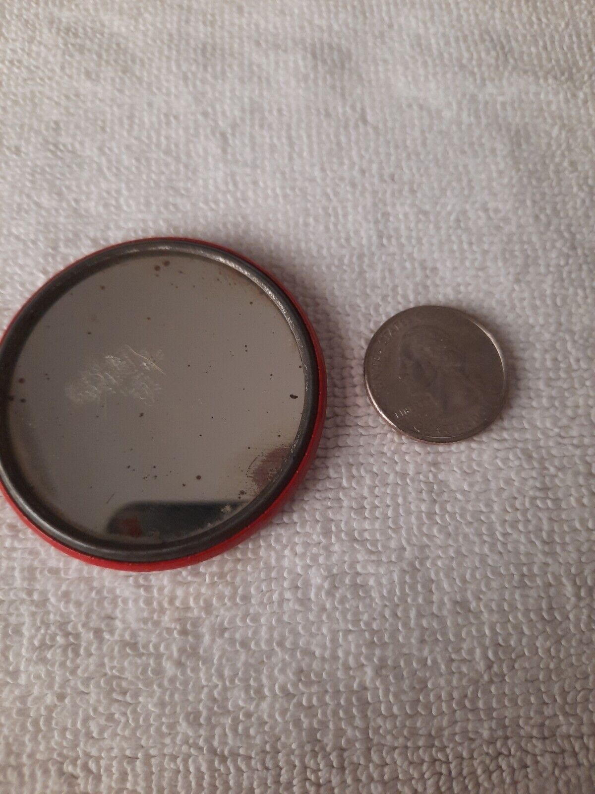 Vintage Celluloid Mirror by Hook & Eye Co. Pagoda