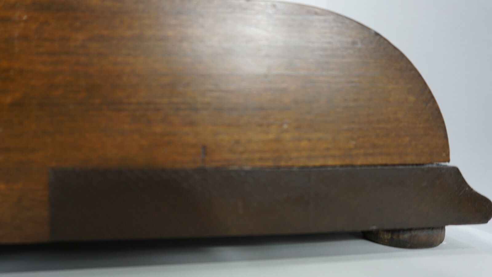 Late 1800s Mahogany Waterbury Mantle Clock, Time & Strike