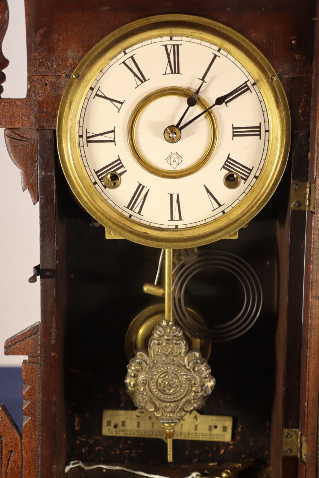 Ansonia Clock Company Mantle Clock 1800's Wind Chime