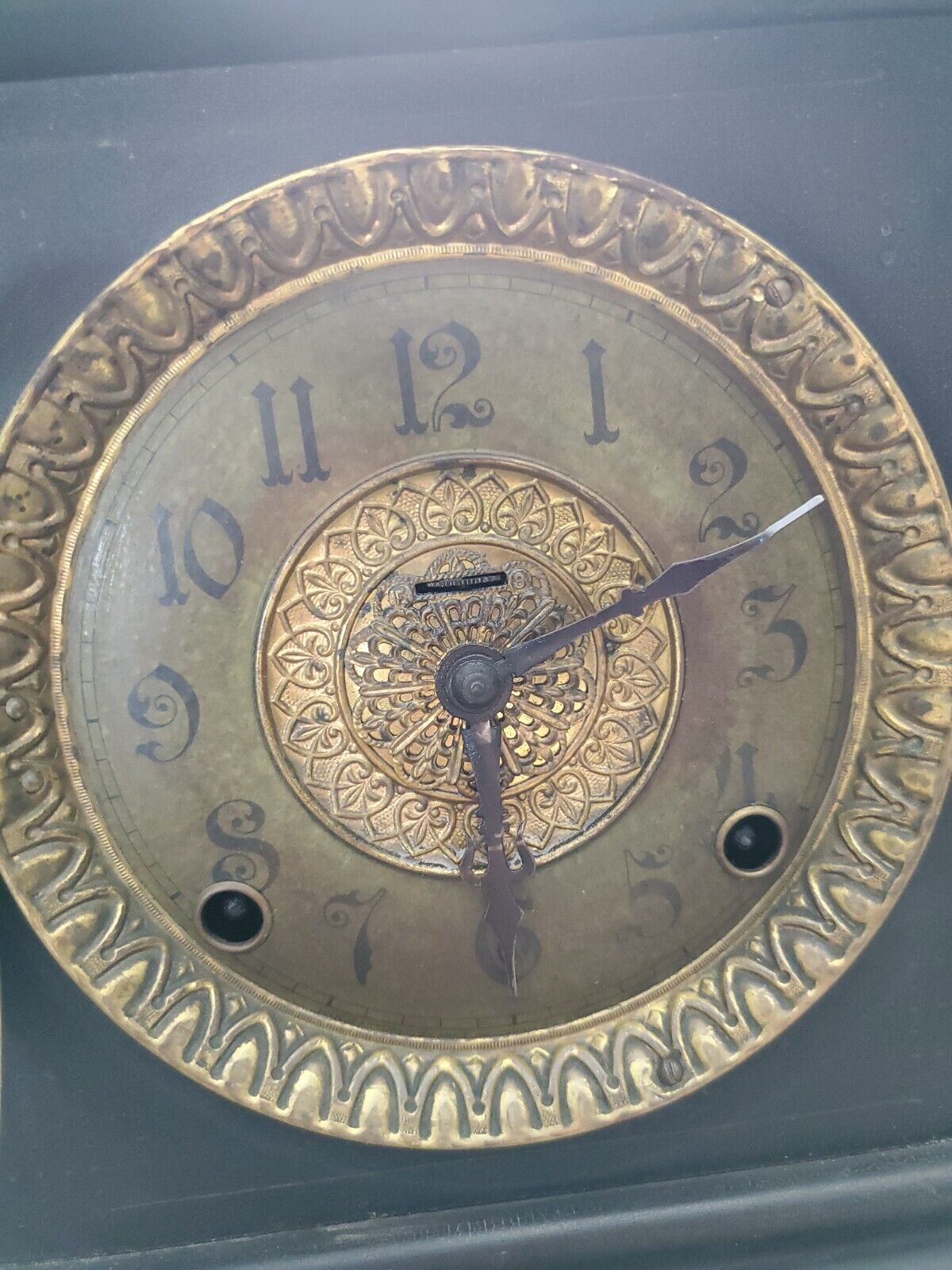 1800's E. Ingraham Company Mantel Clock, Key Included