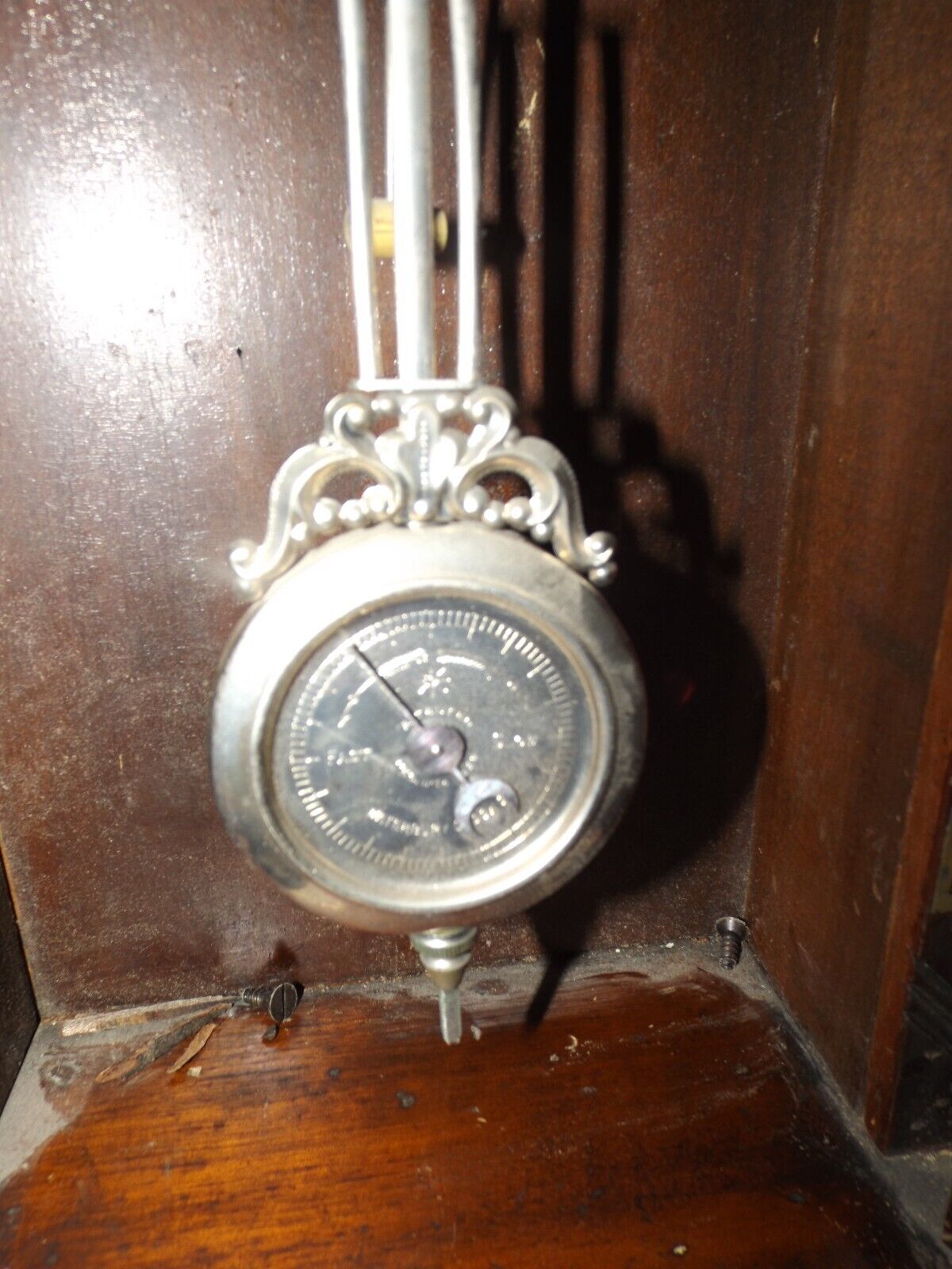 Waterbury 1800s Eastlake Mantle Clock, Walnut, Carved Antique