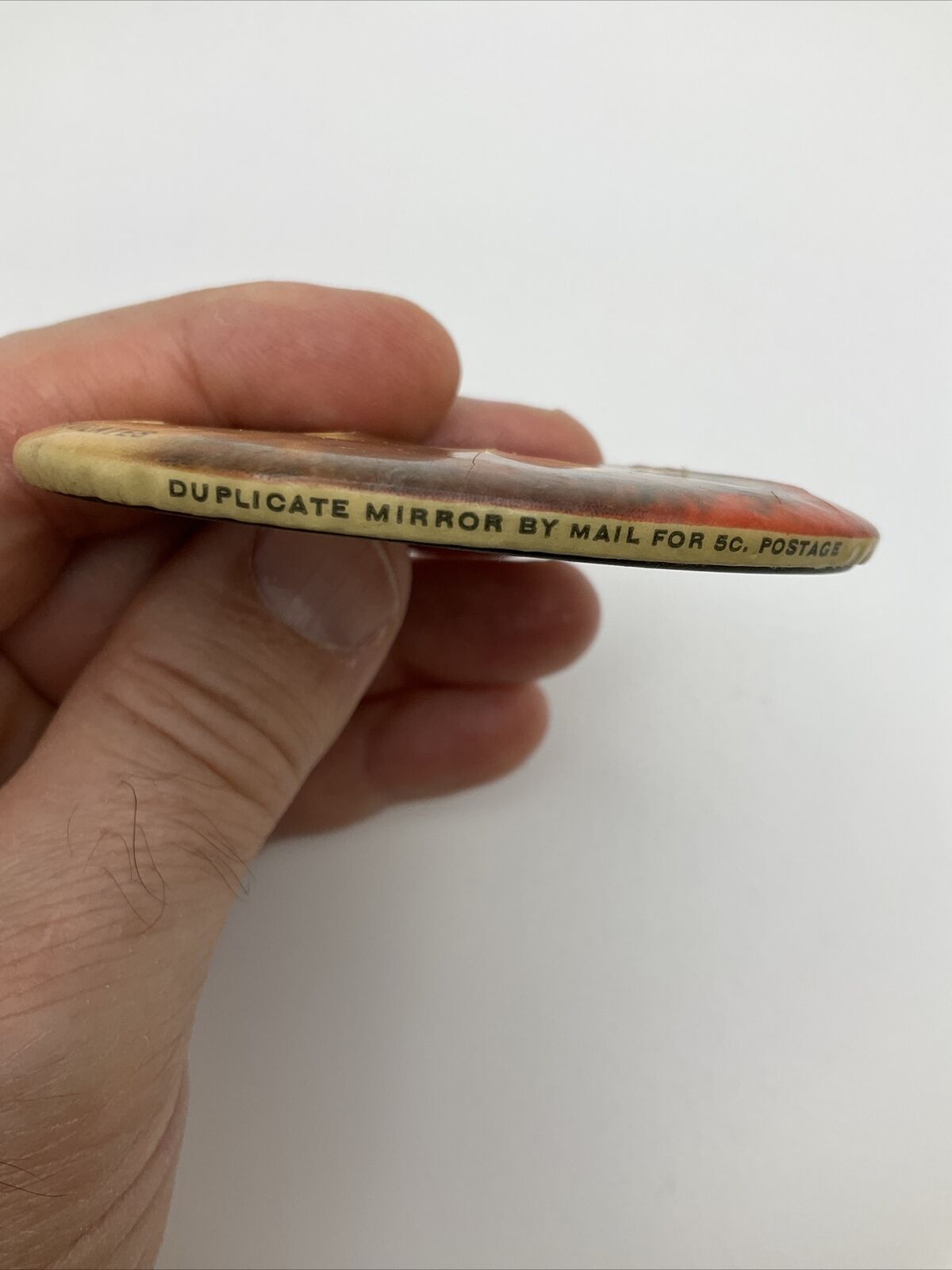 Vintage Oxford Chocolates Advertising Pocket Mirror