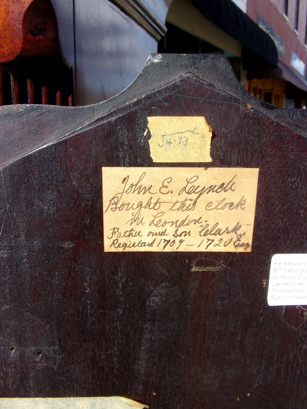 18th Century English Mahogany Tall Case Clock